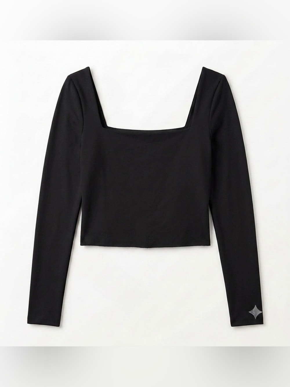 Aritzia Contour Squareneck Waist - Black - Medium